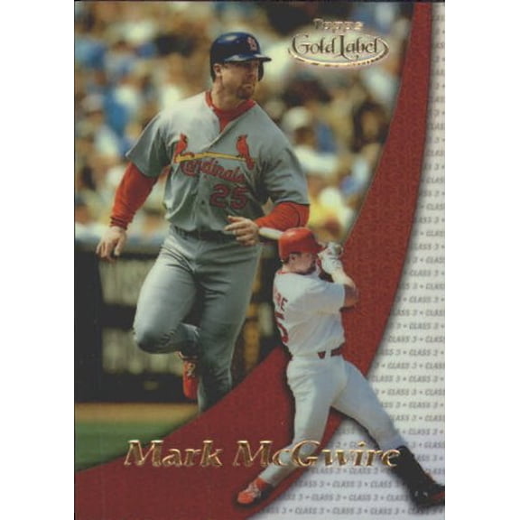 2000 Topps Gold Label Class 2 #25 Mark McGwire MLB Baseball Trading Card