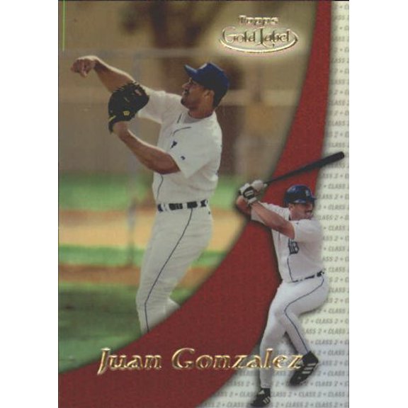 2000 Topps Gold Label Class 2 #45 Juan Gonzalez MLB Baseball Trading Card