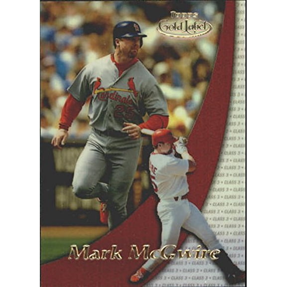 2000 Topps Gold Label Class 3 #25 Mark McGwire MLB Baseball Trading Card