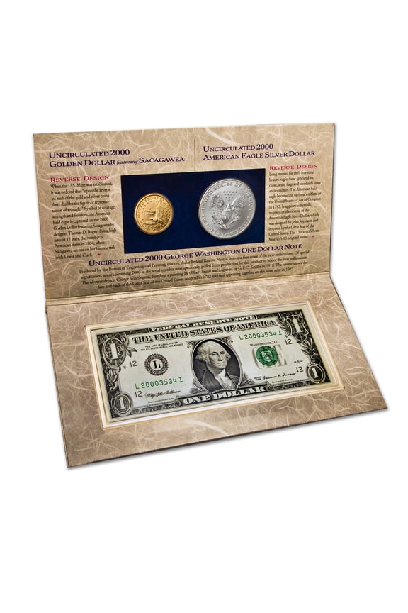 2000 U.S. Millennium Coinage and Currency Set (w/Box & COA)