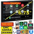 thumbnail image 1 of 2000 & UP GMC SIERRA SAVANA GPS NAVIGATION APPLE CARPLAY ANDROID AUTO USB CAR STEREO, 1 of 8