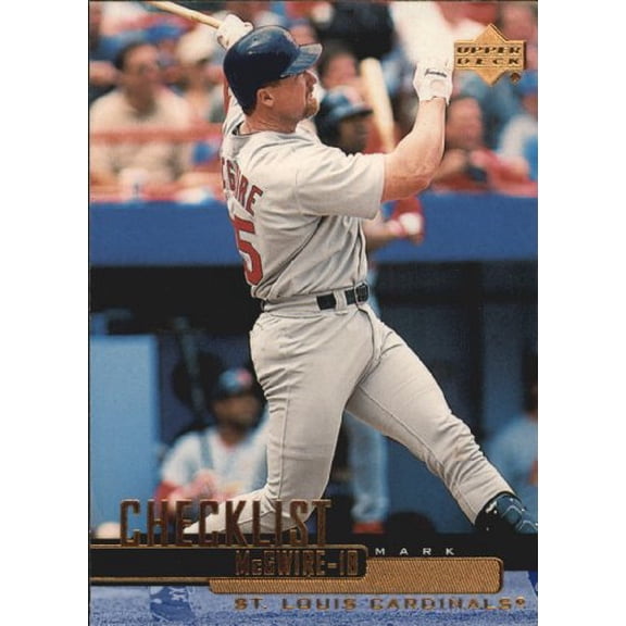2000 Upper Deck #268 Mark McGwire SH CL MLB Baseball Trading Card