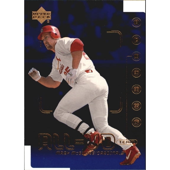 2000 Upper Deck #523 Mark McGwire AUT MLB Baseball Trading Card