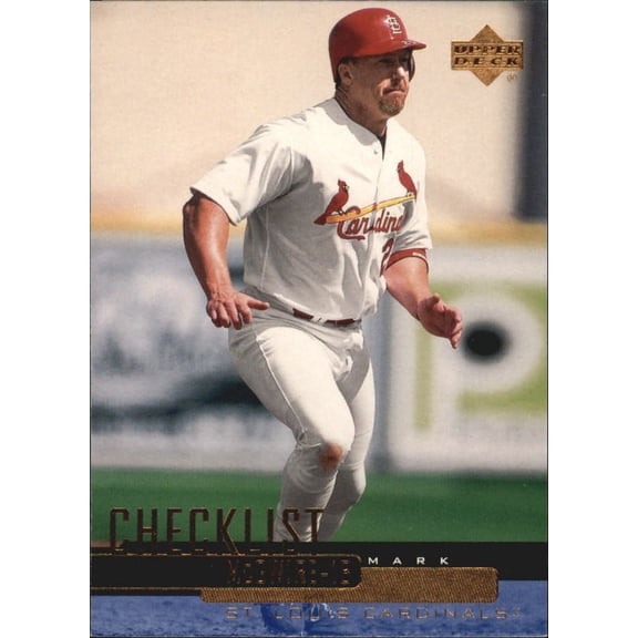 2000 Upper Deck #537 Mark McGwire CL MLB Baseball Trading Card
