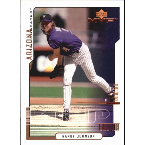 2000 Upper Deck MVP #62 Randy Johnson MLB Baseball Trading Card