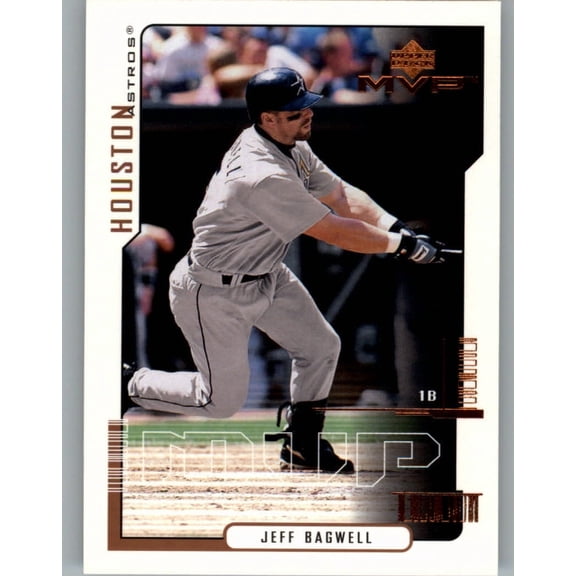 2000 Upper Deck MVP #8 Jeff Bagwell MLB Baseball Trading Card