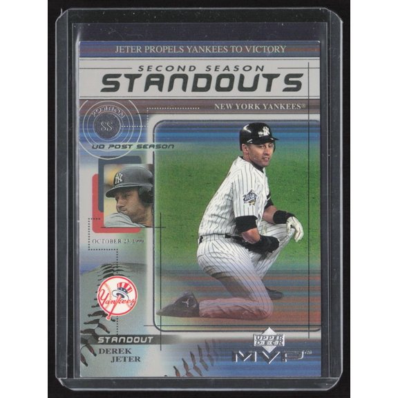 2000 Upper Deck MVP Derek Jeter #SS9 Second Season Standouts