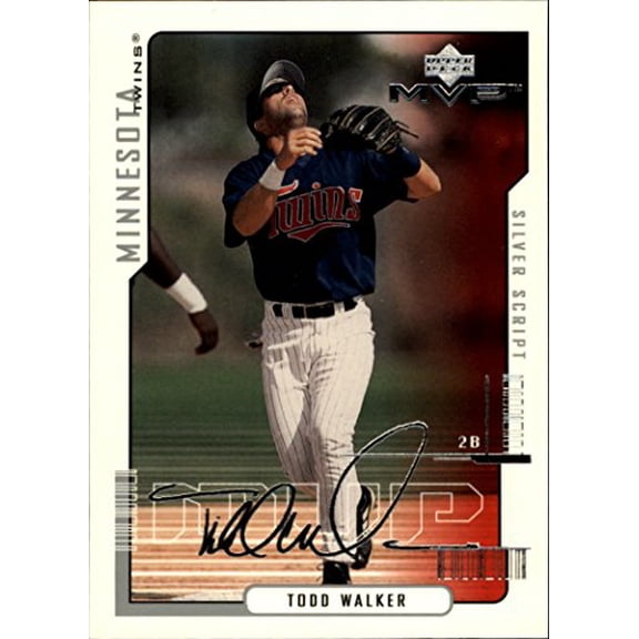 2000 Upper Deck MVP Silver Script #189 Todd Walker MLB Baseball Trading Card