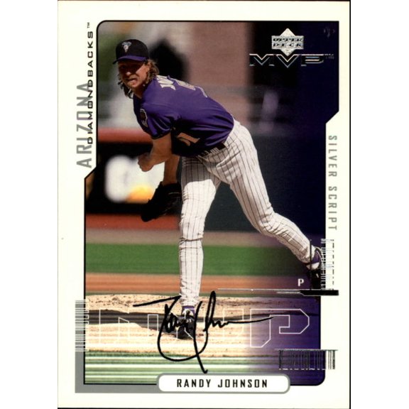 2000 Upper Deck MVP Silver Script #62 Randy Johnson MLB Baseball Trading Card