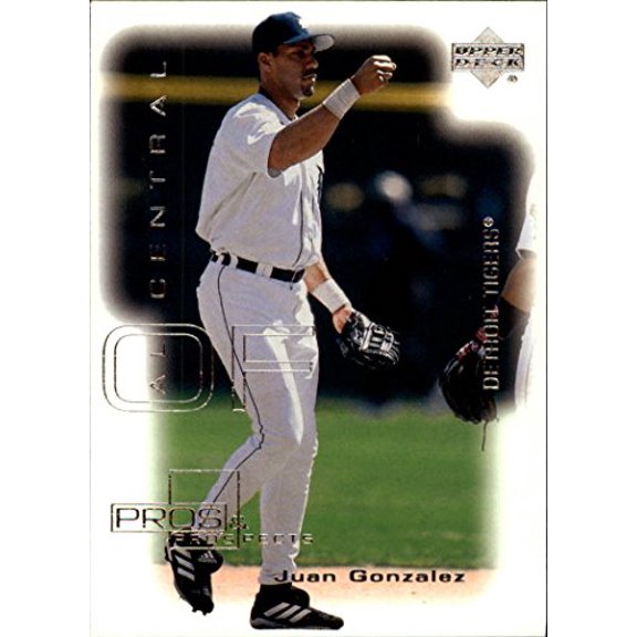 2000 Upper Deck Pros and Prospects #33 Juan Gonzalez MLB Baseball Trading Card