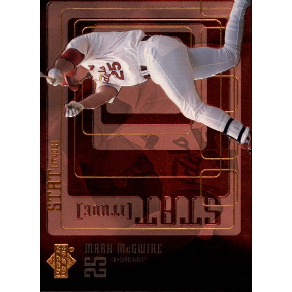 2000 Upper Deck Statitude #S23 Mark McGwire MLB Baseball Trading Card