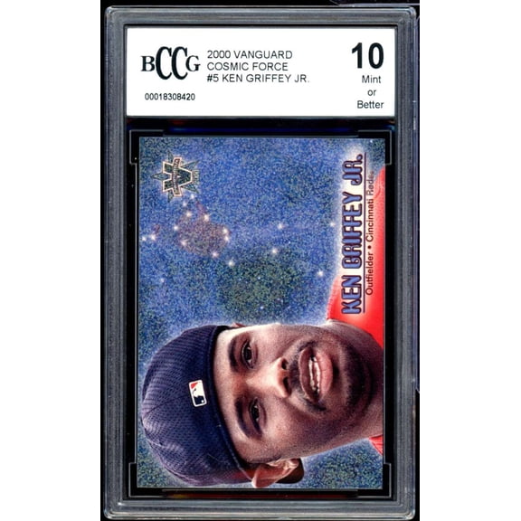 2000 Vanguard Cosmic Force #5 Ken Griffey Jr. Card BGS BCCG 10 Mint+