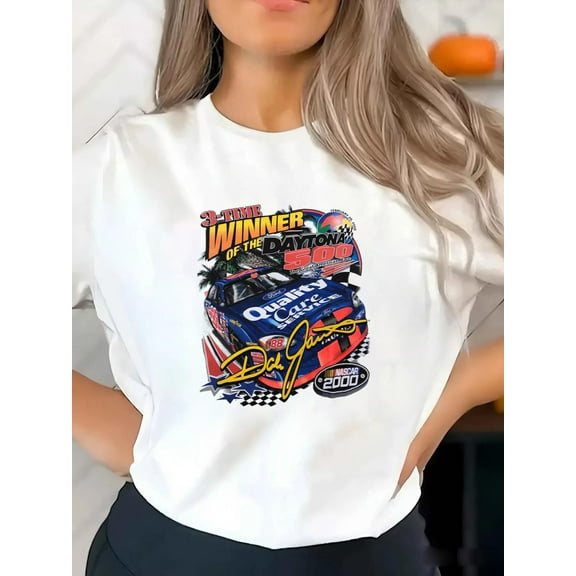 2000 Vintage Nascar Dale Jarrett Race Car Fan Memorabilia Gift T-Shirt Unisex, for men & women, up to size 5XL