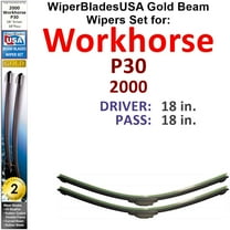 2000 Workhorse P30 Beam Wiper Blades Wipers WBUSA (Set of 2)