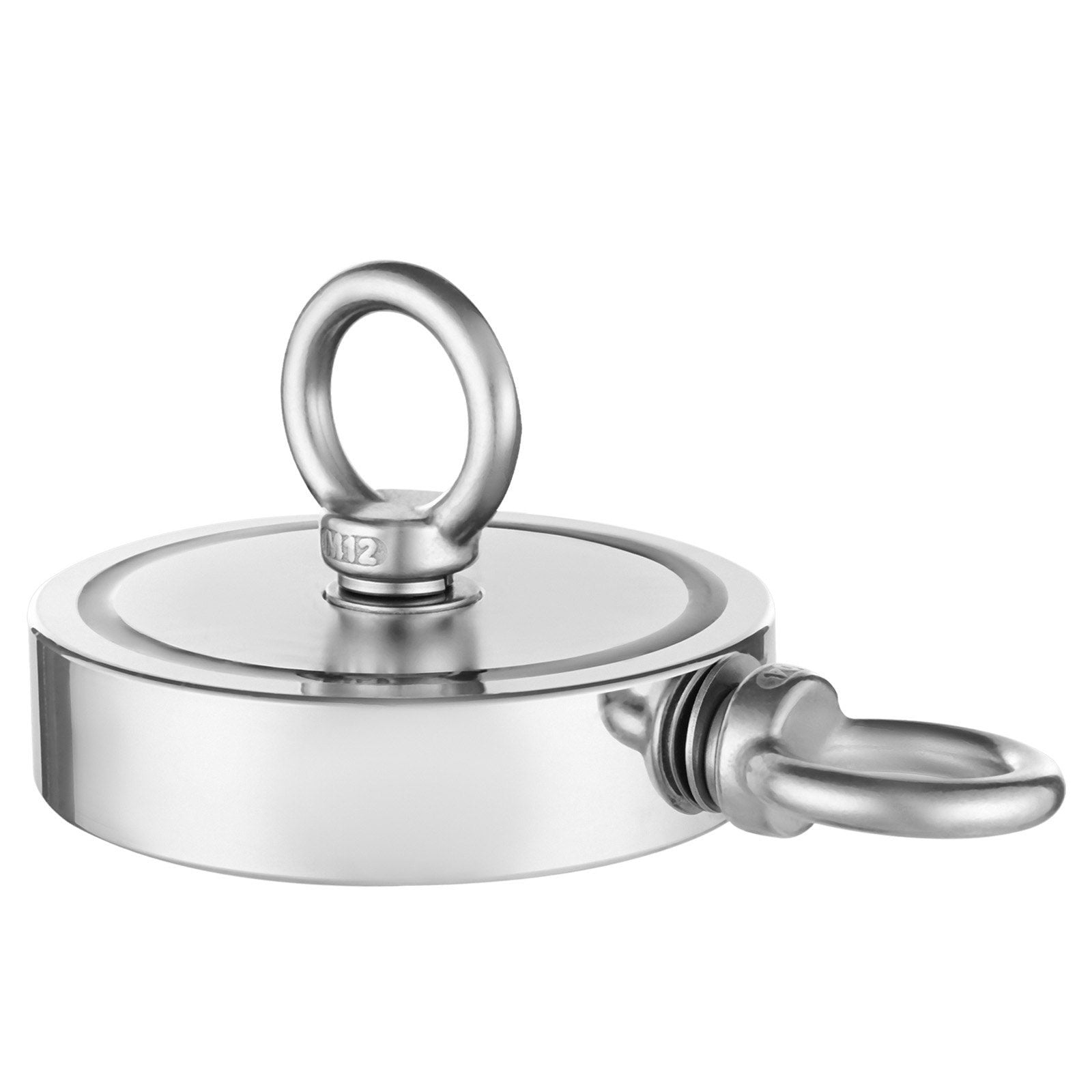 2000 lb Fishing Magnet Kit - Double Sided Neodymium Magnet with Rope ...