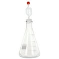 thumbnail image 1 of 2000 ml Fermenter Flask with Stopper and Airlock, 1 of 7