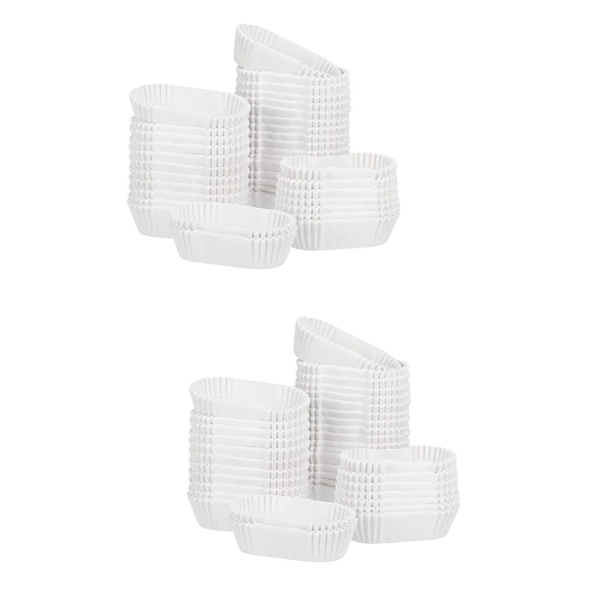 2000 pcs Cups GreaseProof Cupcake Holders Disposable Cake Cups Paper