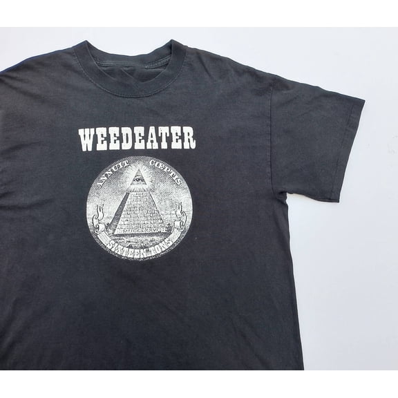 2000's Weedeater Sixteen Tons Burn Shirt Black Unisex S-5XL E1396