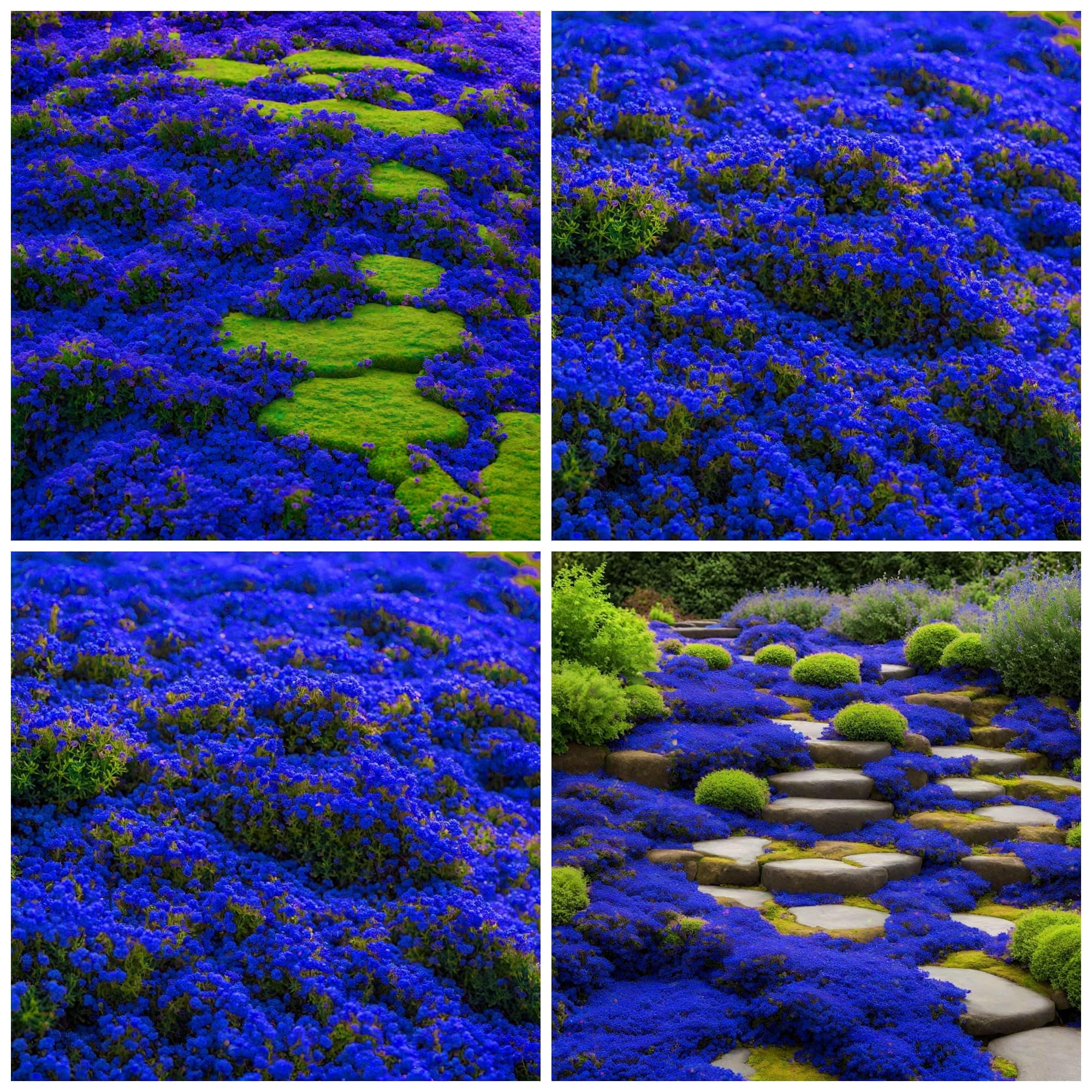Buy Creeping 20,000+ Creeping - Violet Flower Ground Cover, Hardy ...