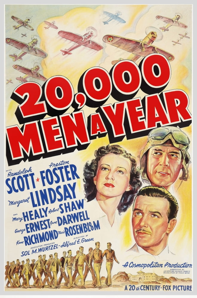 20000 Men A Year Canvas Art -  (24 x 36)