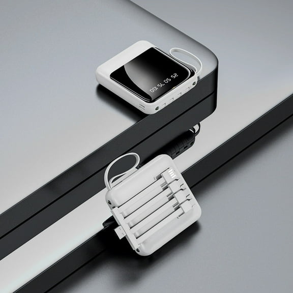 20000 Milliampere Self-wired Fast Charging Mini Compact Portable Charging Treasure High Capacity Mobile Power, Usupdd 2025 20000 Milliampere Self-wired Fast Charging