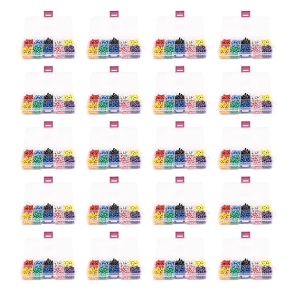 20000 Pieces 1/8 Inch Map Push Pins Map Tacks with Plastic Round Heads and Steel Needle Points