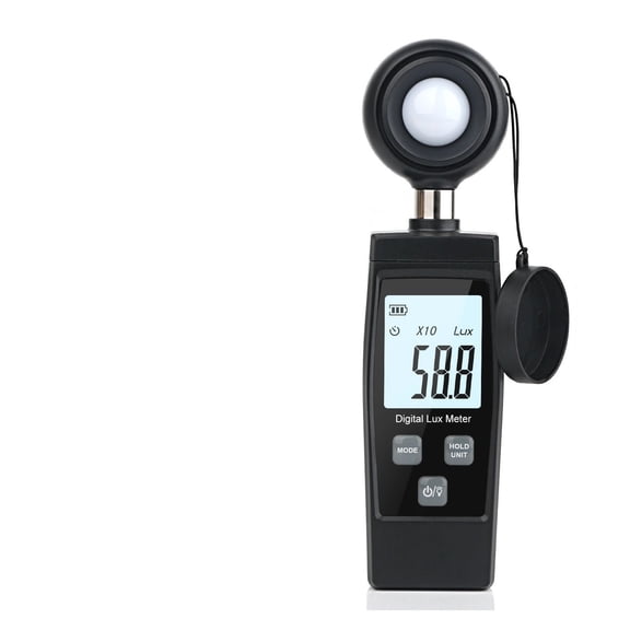 200000 LUX Digital Light Illuminometer Photometer Lumen Tester Luminance Meter