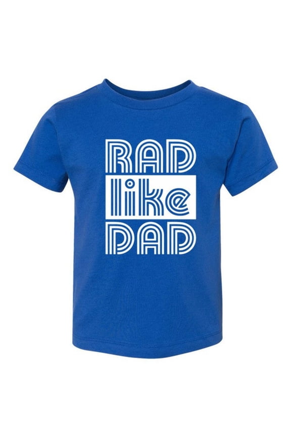 RAD like DAD TODDLER Softstyle Tee