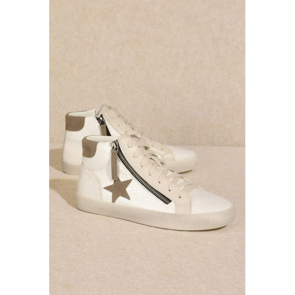 Star, High Top, Sneakers