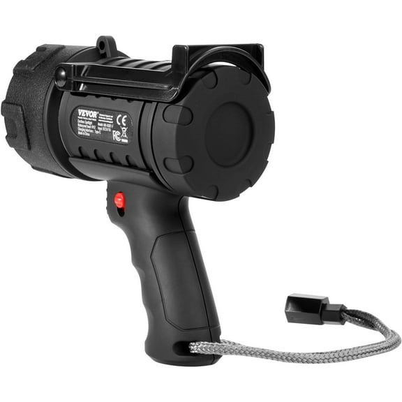 200000LM Super Bright Rechargeable Flashlight Spotlight, USB Fast Charging & 360 Rotatable Handle, Heavy-Duty Searchlight for Work/Outdoor