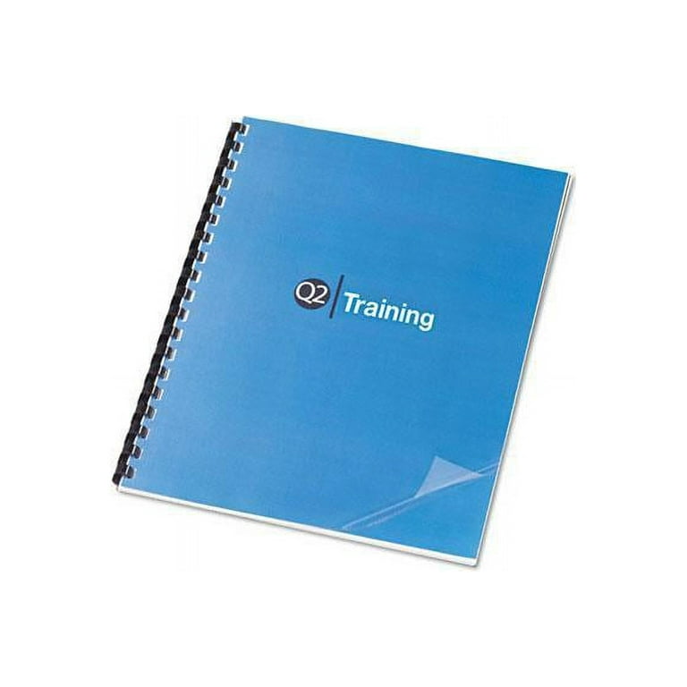 Clear View Presentation Covers for Binding Systems, Clear, 11 x 8.5, Punched, 100/Box Clear View Presentation Covers for Binding Systems, Clear, 11 x 8.5, Punched, 100/Box