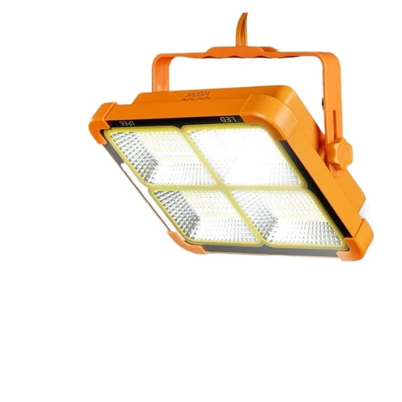 20000LM 12000MAH Super Battery Rechargeable Solar Flood Light Outdoor Portable LED Reflector Spotlight Projector Floodlight