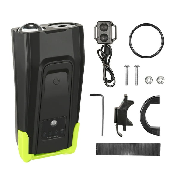 20000LM Bike Front Lights Set  USB Rechargeable Bicycle Headlights w/120dB Horn IPX5