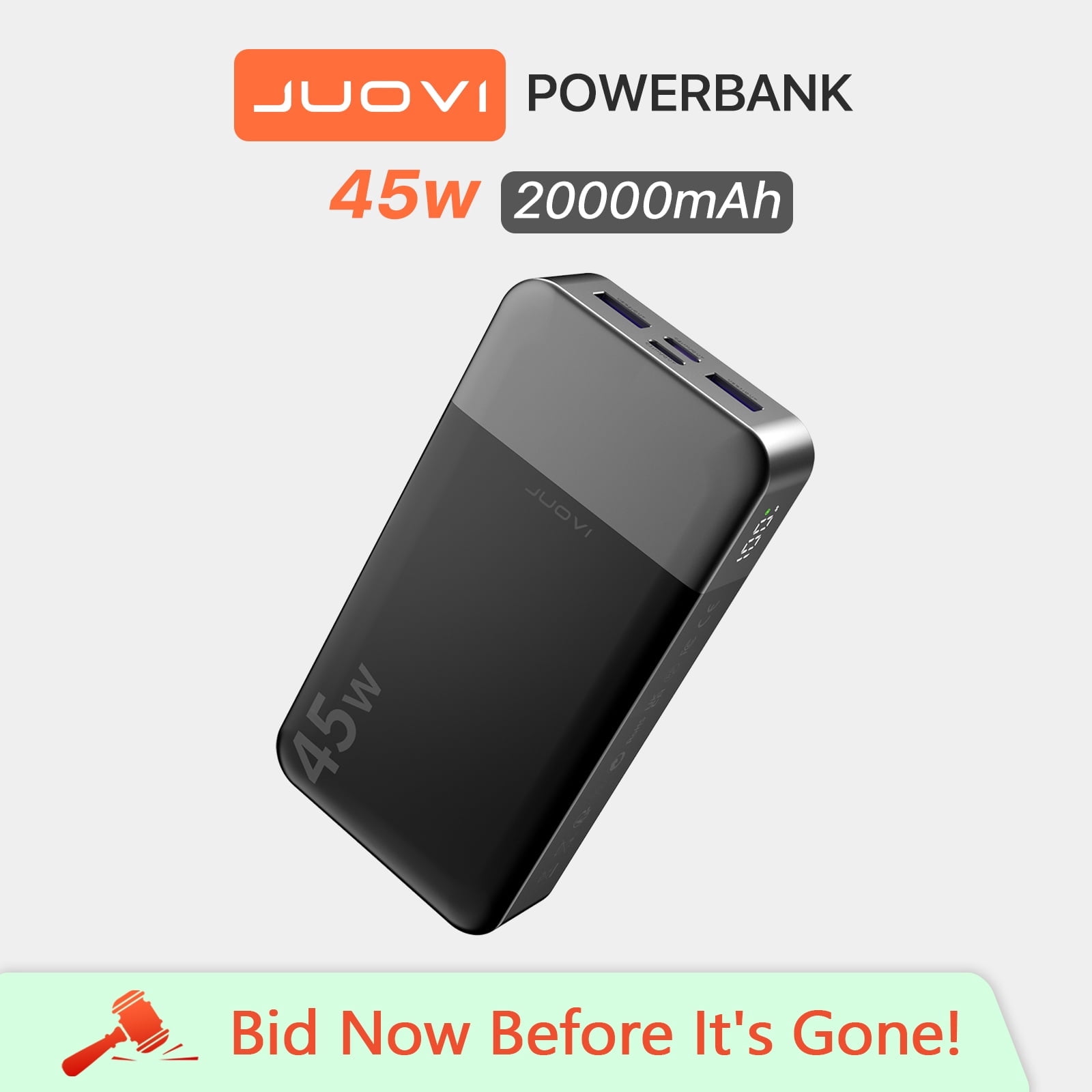 Batterie Externe 20000mAh 45W JUOVI, ...
