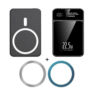 20000mAh Magnetic Wireless Power Bank 22.5W Fast Charging for iPhone 15 for Xiaomi for Samsung Powerbank Portable Charger Spare Battery (black,20000mah)