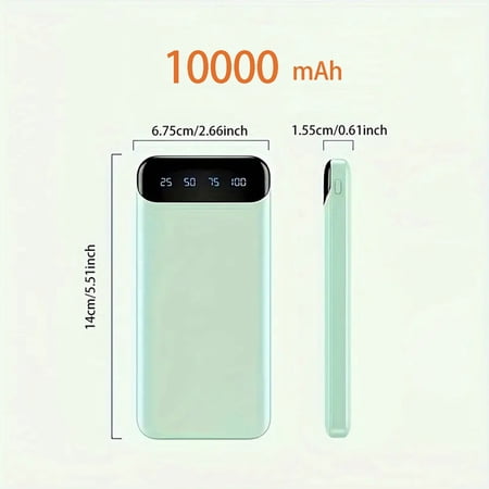 20000mAh Portable Power Bank with LED Display, Fast Charging Type-C/USB, for Phone/Android Charging, Outdoor Emergency Backup Battery, Safe Lithium Battery Gift price history and forecast - FANRUINA