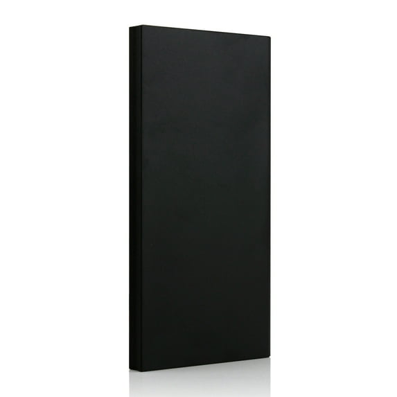 20000mah Double USB Ultra Thin Portable External Battery cha rger powe rbank for Mobile Cell Phone iPhone - Black
