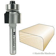 2000A Whiteside Carbide Tip Roundover Router Bit 1/16R 5/8LD 1/2CL 1/4SH 2FL