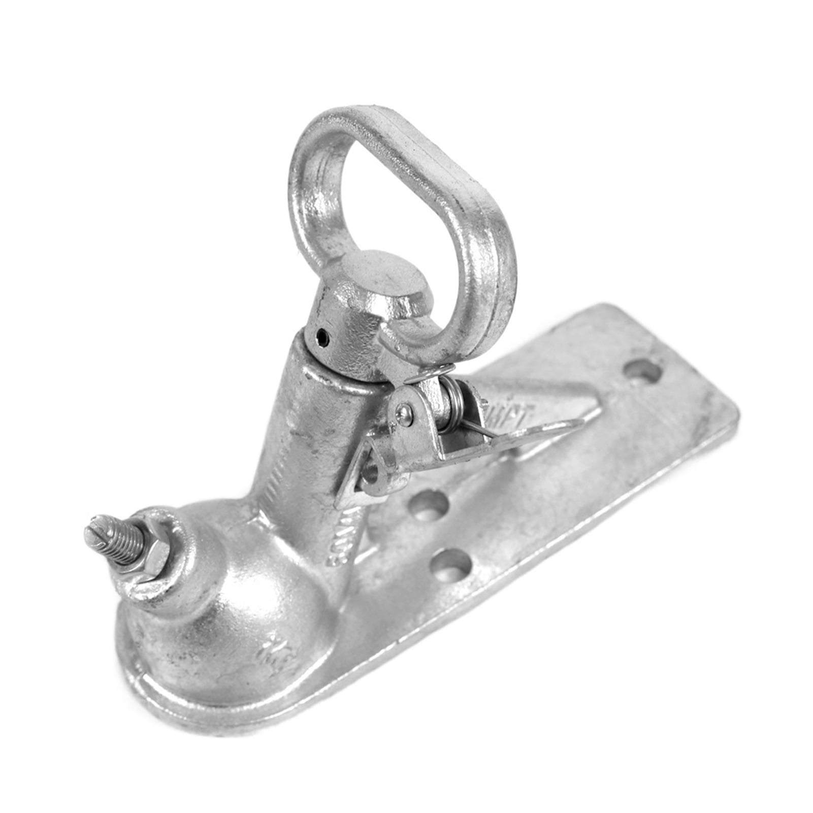 2000KGS 4 Holes Casting Trailer Coupler Coupling Style Connector Fits 50mm Hitch Ball RV Camper Caravan Accessories Parts ,Rugged Construction