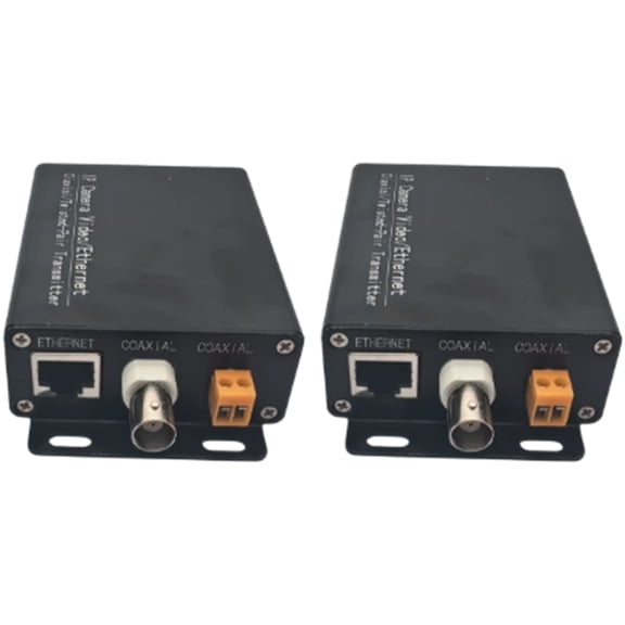 2000M Ethernet Over Coaxial Extender For 100Mbps Long Distance Networking
