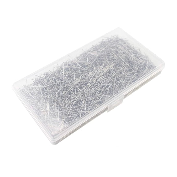 2000PCS Fine Straight Pins, Durable Stainless Steel Dressmaker For Sewing with Boxes, Flat Head, Satin Pins for Jewelry Making, Sewing Crafts