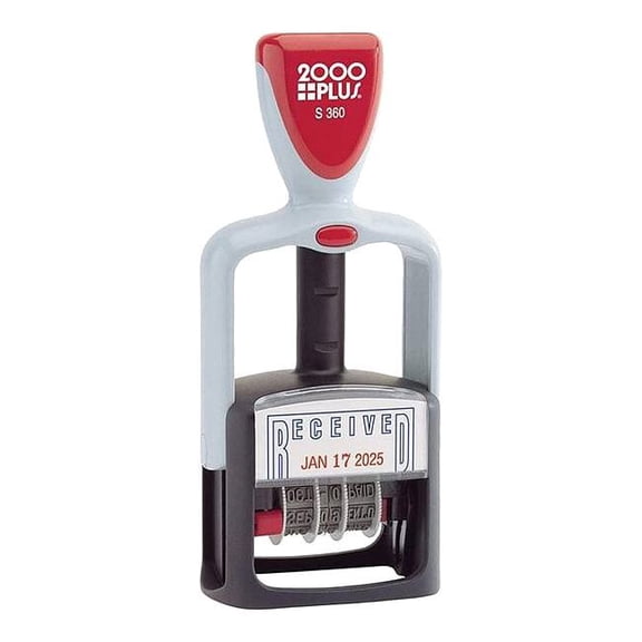 2000PLUS 038861 Message Date Stamp, 4 Bands, Received