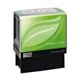 thumbnail image 1 of 2000Plus® Green Line Message Stamp, PAID, Red, 1 of 2