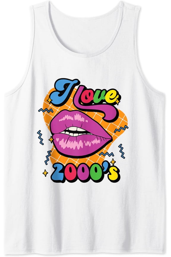 2000S Outfit And 2000'S Party Design For 2000 People 2000 Tank Top Size S-3XL
