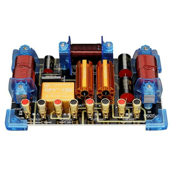 2000W Audio Frequency Divider Two Way Speaker Crossover 12 15 Inch Stage Performance High Power Frequency Divider