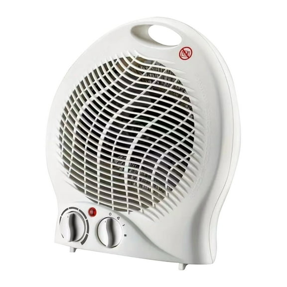 2000W Compact Fan Heater, Adjustable Thermostat & Eco Mode, Automatic Shut-Off, Portable Space Heater For Home Office