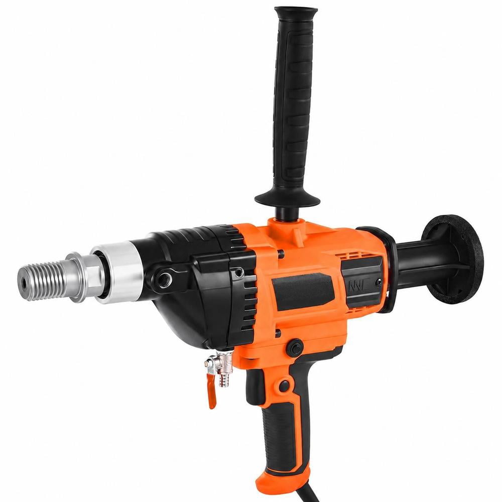 Portable Diamond Drill Rigs 2000W Diamond Core Drill Machine, Handheld Concrete Core Drill Rig, 0.8 ...