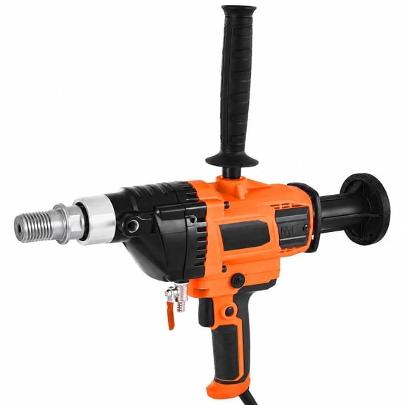 2000W Diamond Core Drill Machine, Handheld Concrete Core Drill Rig, 0.8-6.3 In, 0-1800Rpm, 4 Bits