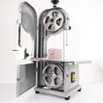 thumbnail image 1 of 2000W Electric Bone Cutter Machine, Meat Grinder Vertical Countertop Bandsaw, 72.5LBS Durable, Bone Saw Machine19.3x15.3 Inch Worktable, Supermarkets Factories, 1 of 13