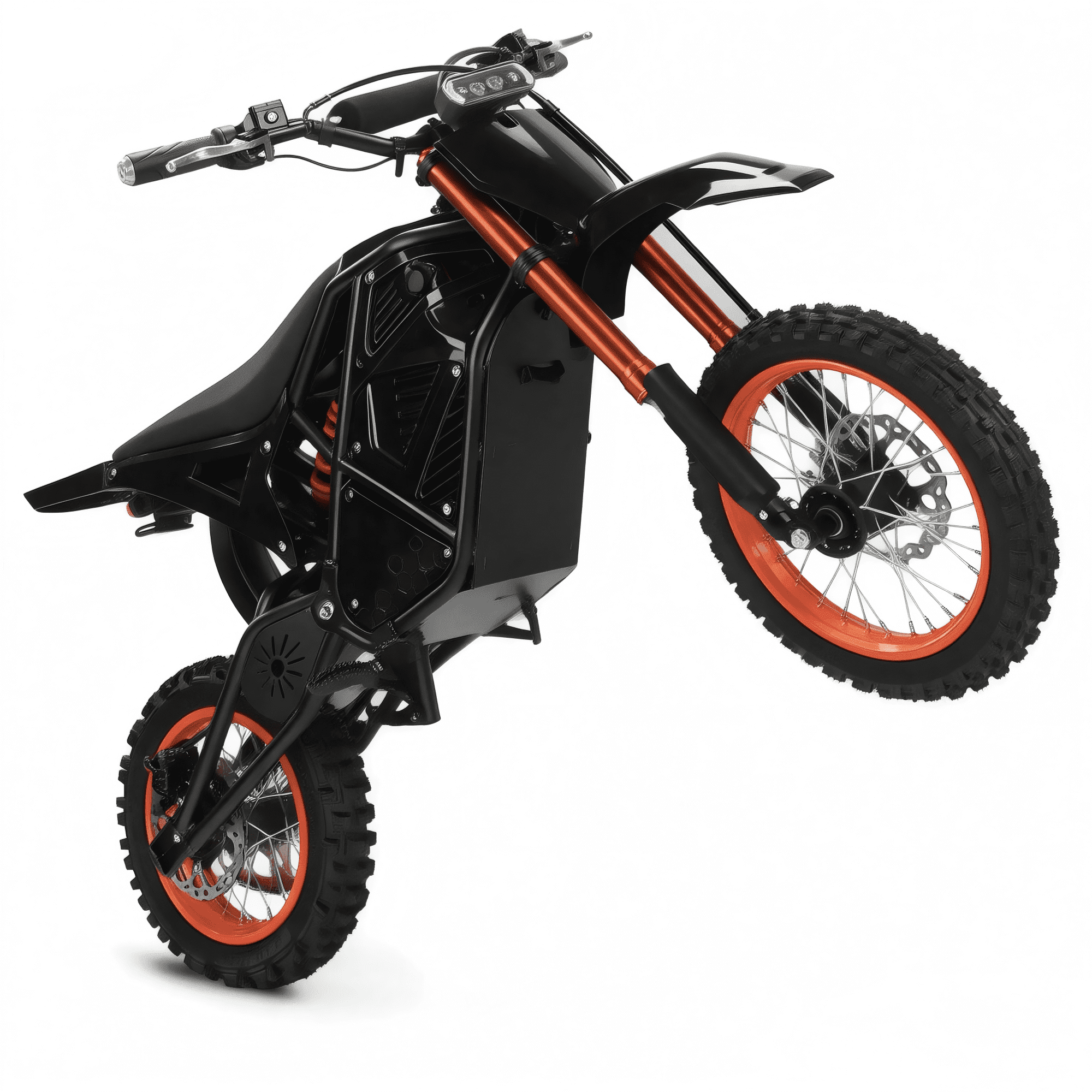 2000W Electric Dirt Bike for Adults Teens, 37MPH Off-Road EBike, 48V 23AH Removable Battery, 14/12" Fat Tires, Hydraulic Brakes, Mountain Trail Motorcycle for Ages 13+